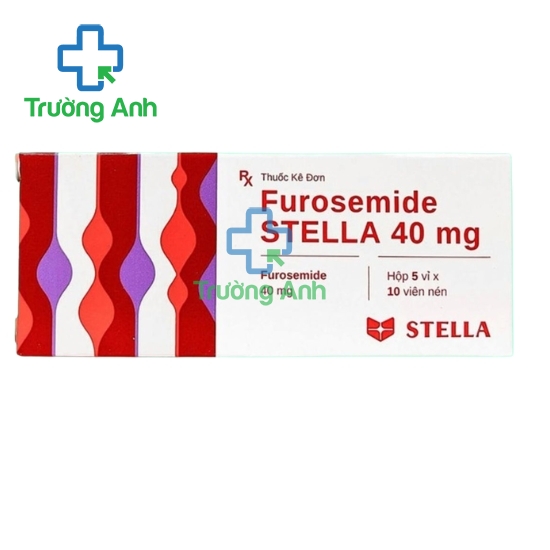Furosemide stada 40 mg Tab - Thuốc điều trị phù phổi hiệu quả